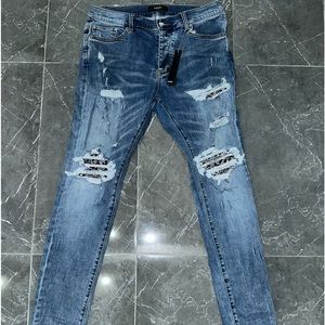 Amiri Jeans Mx1 Bandana